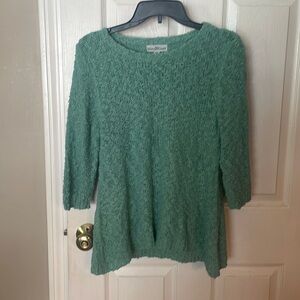 WindiRiver stunning Sea green sweater. Excellent condition.